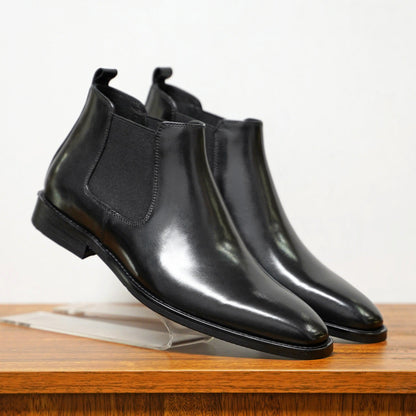 Jerick | Men’s Comfortable Slip-On Leather Chelsea Boots