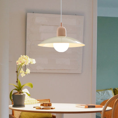 Maison Macaron Pendant | Sculpted Iron Shade in Bauhaus Hues