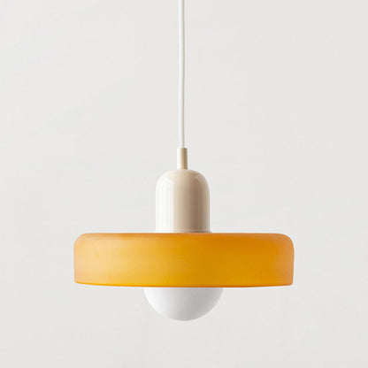 Studio Prisma Pendant | Art Glass Light in Bauhaus Luxe Palette