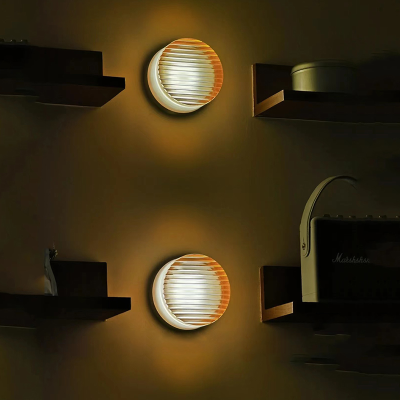 Modern Interior Accent | HavenGlow Round LED Wall Lamp