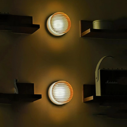Modern Interior Accent | HavenGlow Round LED Wall Lamp