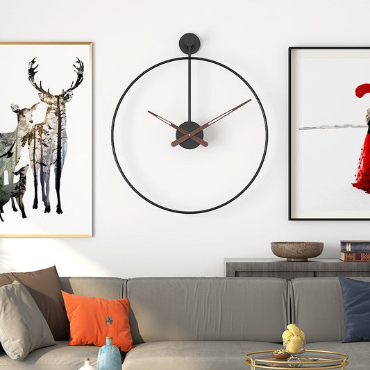 Modern Iron Design | PolarSteel Silent Wall Clock
