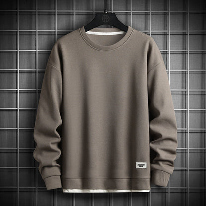 Dashiell | Men’s Long Sleeve Waffle Knit Crewneck Sweater