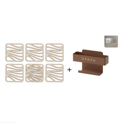 Heat-Safe Silicone Trivets | Flexible Coaster Mats – 6 Pack