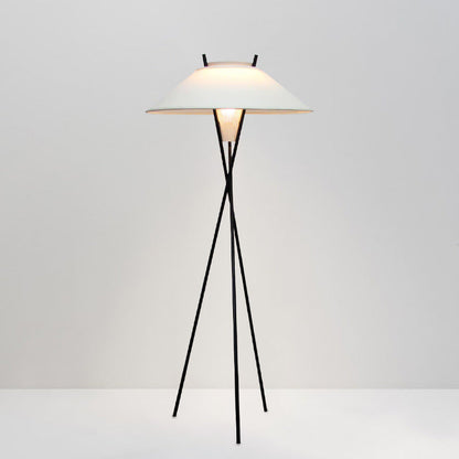PureGlow Modern Floor Lamp | Fabric Shade Contemporary Accent