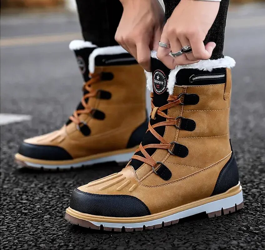 Loki | Men’s Insulated Winter Snow Boots with Warm Lining