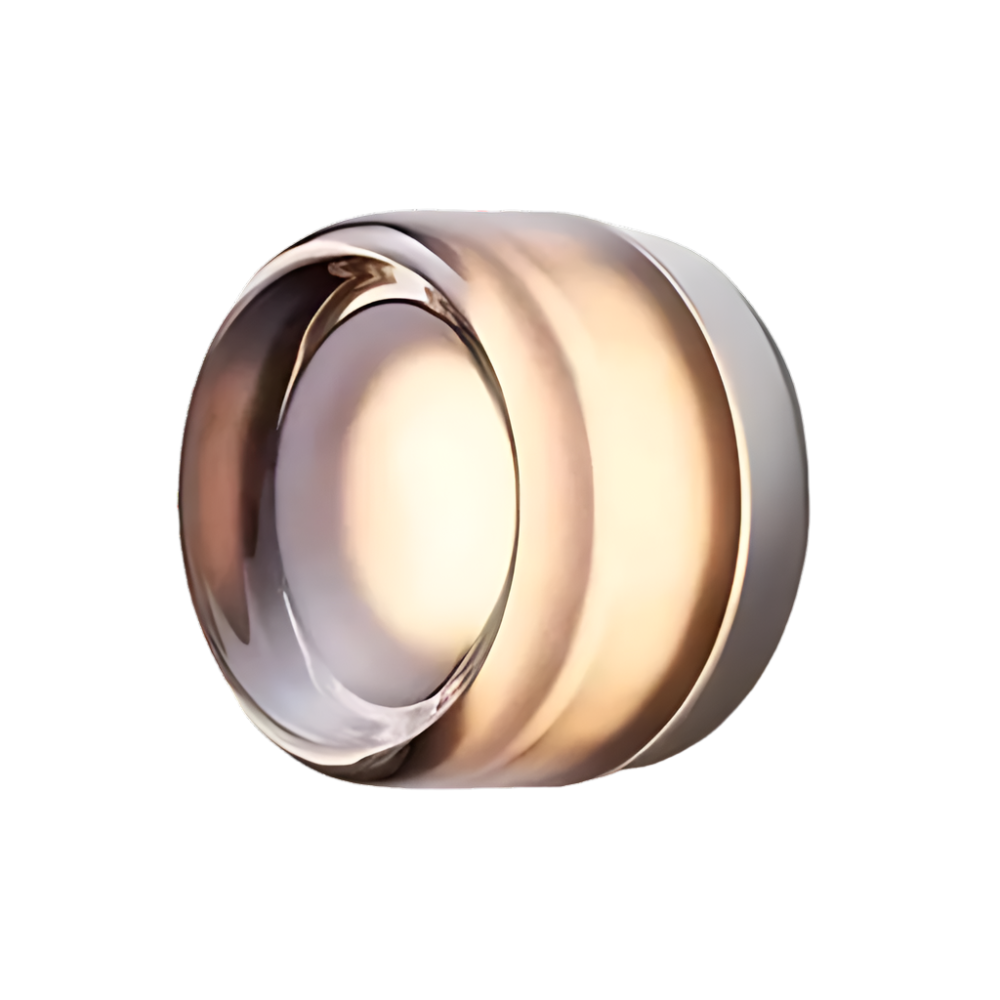 Sleek Aluminum Glow | CosmoShine LED Wall Light