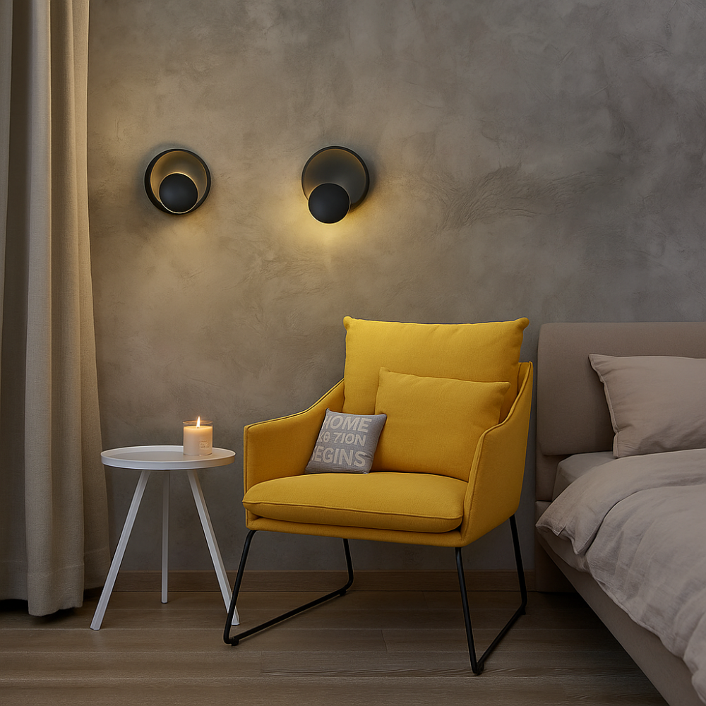 5W Modern Accent | PolarRay Adjustable LED Wall Light
