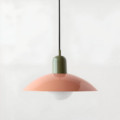 Maison Macaron Pendant | Sculpted Iron Shade in Bauhaus Hues