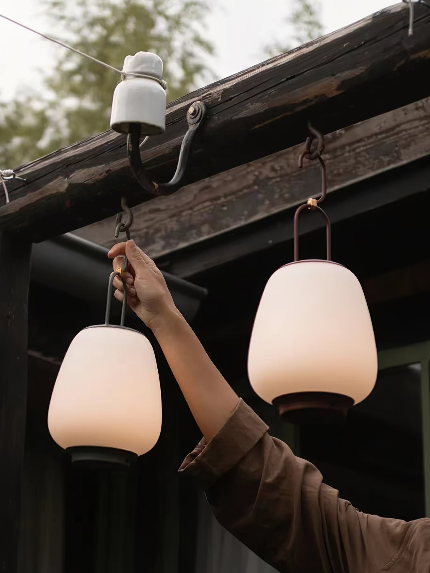 Lantern Lamp | Nordic Portable USB Rechargeable Light