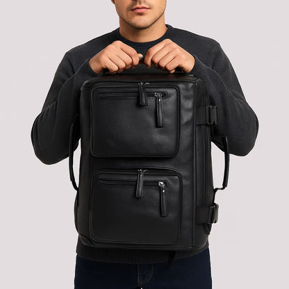 Quentin | Sleek Vegan Leather Courier