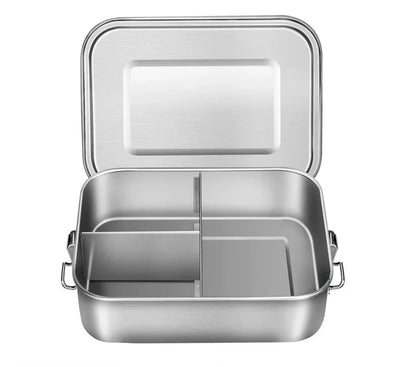 Leak-Proof Stainless Bento | Dishwasher Safe, 800 ml