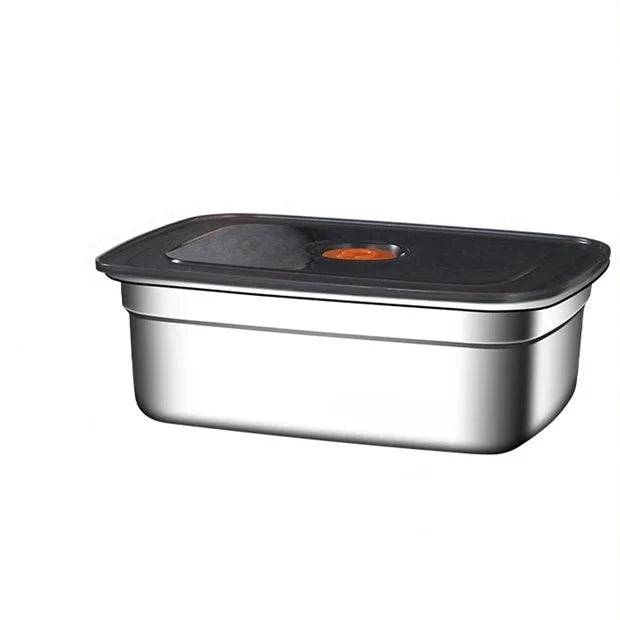 Bento Lunch Container | Leak-Proof Steel Design with Phone Slot