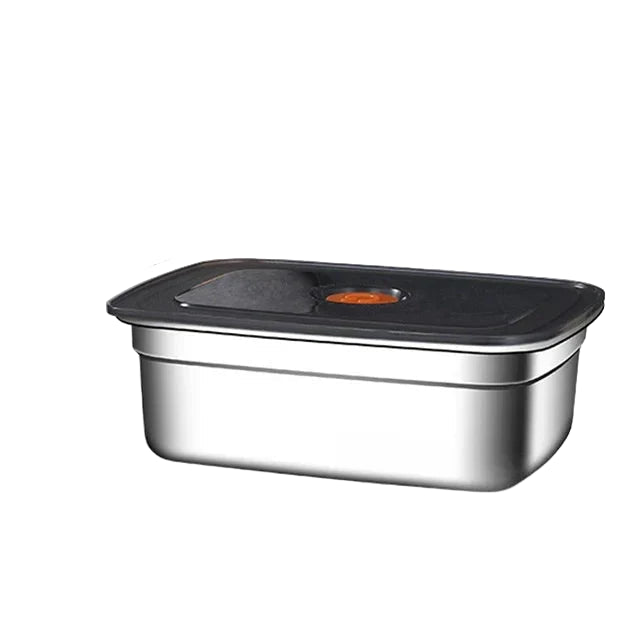 Bento Lunch Container | Leak-Proof Steel Design with Phone Slot