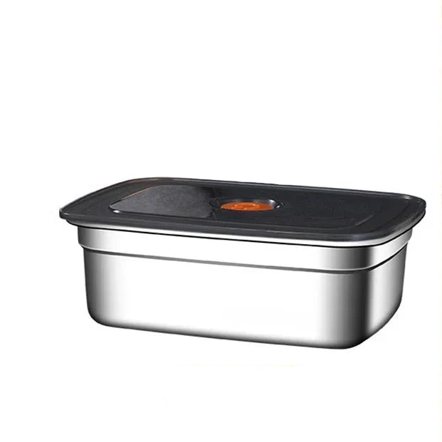 Bento Lunch Container | Leak-Proof Steel Design with Phone Slot