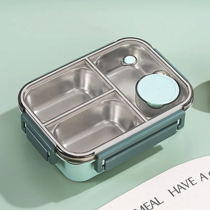 Lunch Box Container | 850 ml Leak-Proof Stainless Steel with Cutlery