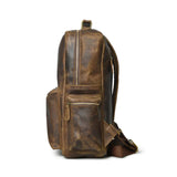 Timber | Leather Laptop Travel Backpack-4
