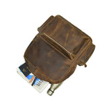 Timber | Leather Laptop Travel Backpack-5