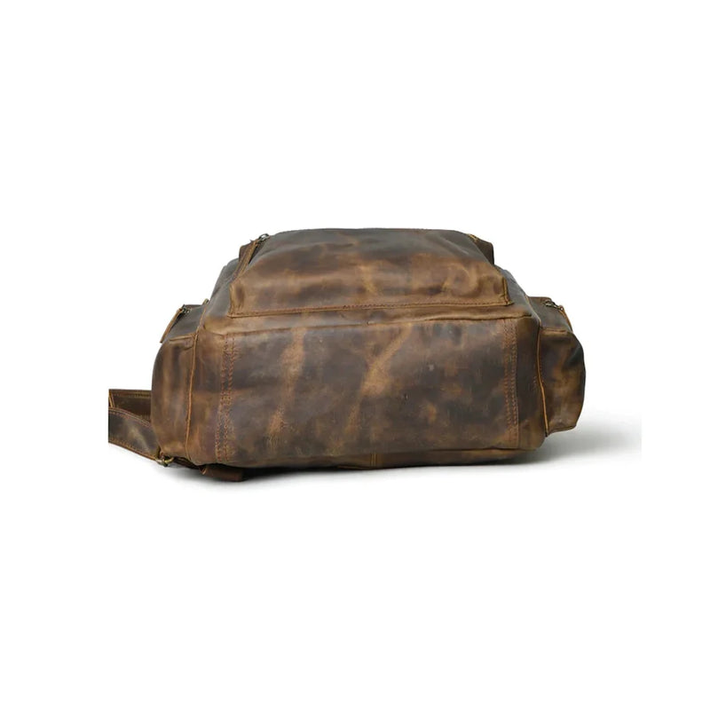 Timber | Leather Laptop Travel Backpack-6
