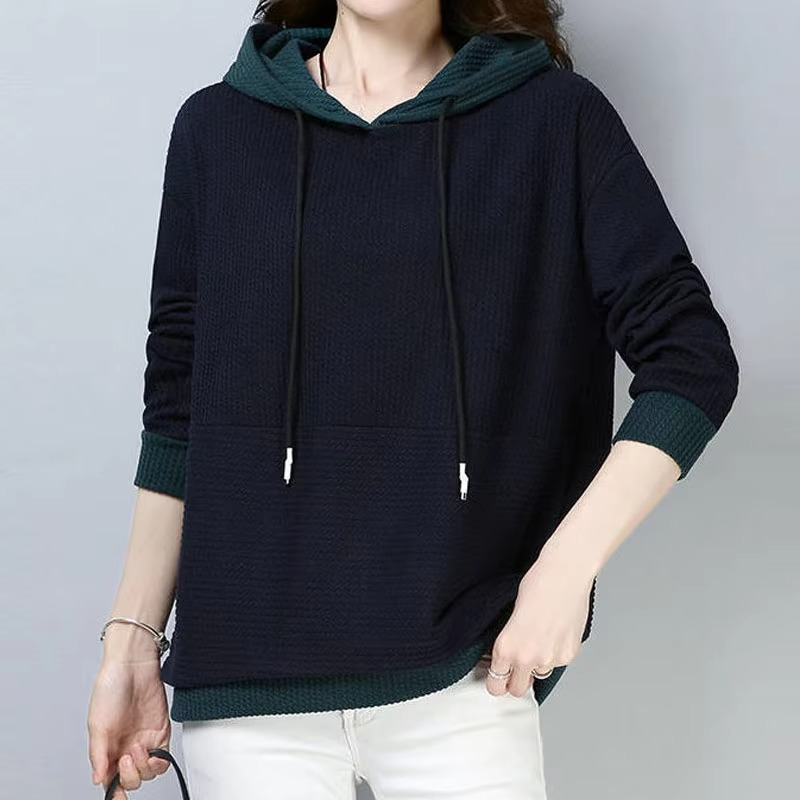 Aurora | Women’s Casual Knit Hoodie with Loose Fit