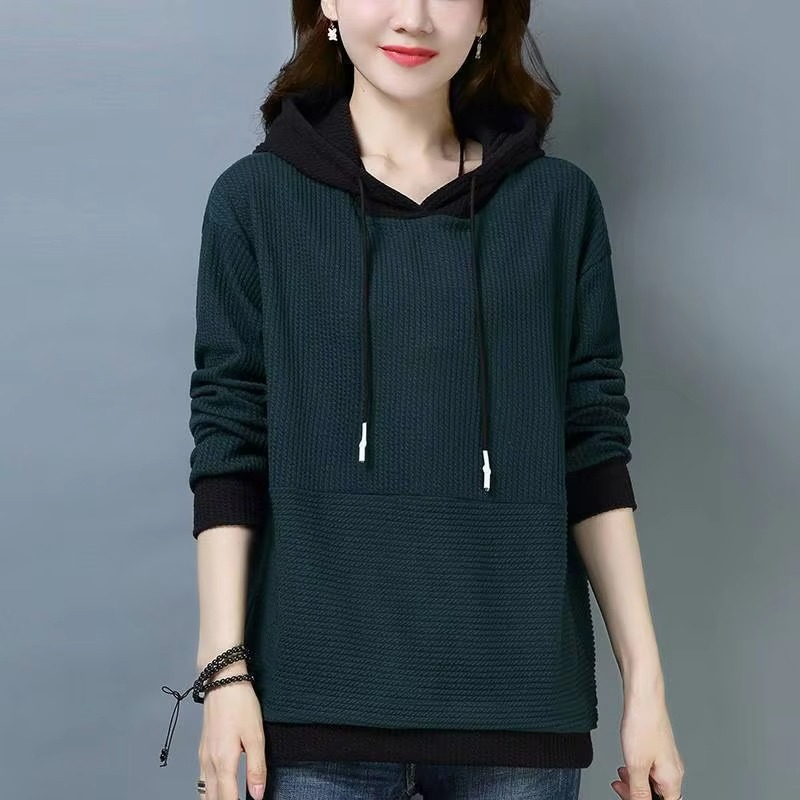 Aurora | Women’s Casual Knit Hoodie with Loose Fit