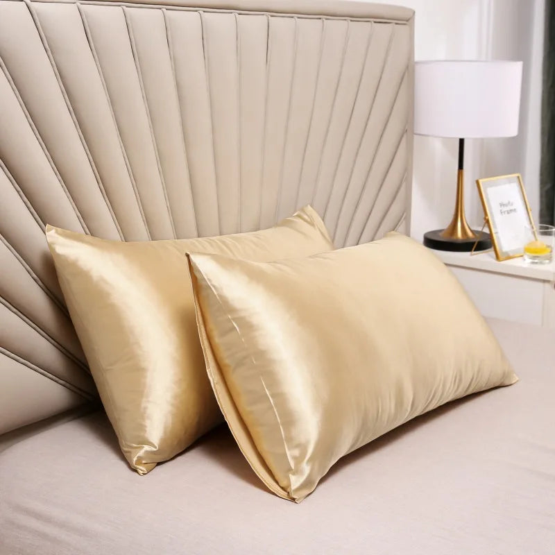 Mulberry Silk Bed Pillowcase | Anti-Frizz & Skin-Friendly Cover