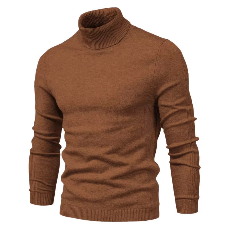 Damon | Men’s Slim Fit Ribbed Turtleneck Sweater