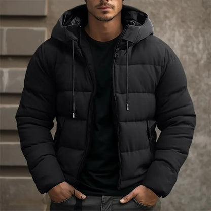 Blake | Men’s Hooded Winter Puffer Jacket with Sleek Modern Fit