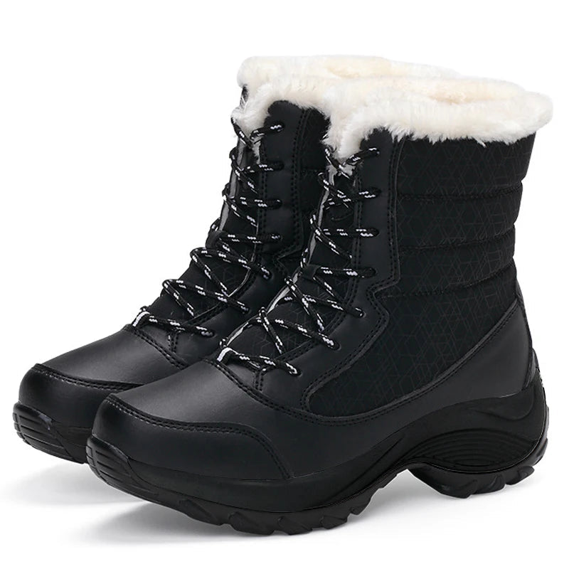 Maya | Women’s Water-Resistant Snow Boots with Platform Sole