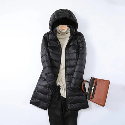 Ruby | Women’s Packable Puffer Coat with Quilted Design