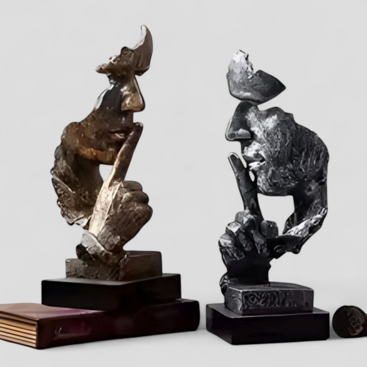 Aetherion | Luxe Art Deco Silhouette Sculpture