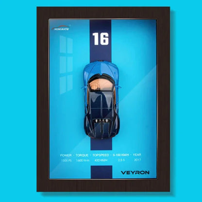 3D Car Model Design | SpeedLine Framed Wall Art