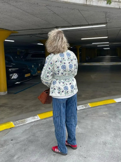 Sadie | Women’s Embroidered Jacket with Floral Details