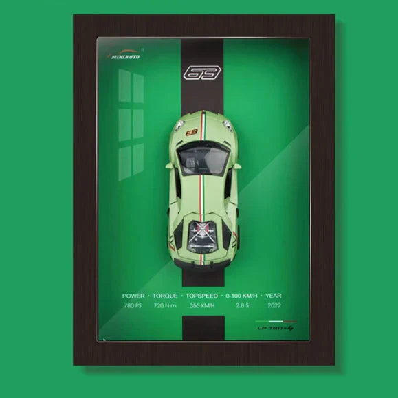 3D Car Model Design | SpeedLine Framed Wall Art