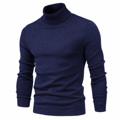 Damon | Men’s Slim Fit Ribbed Turtleneck Sweater