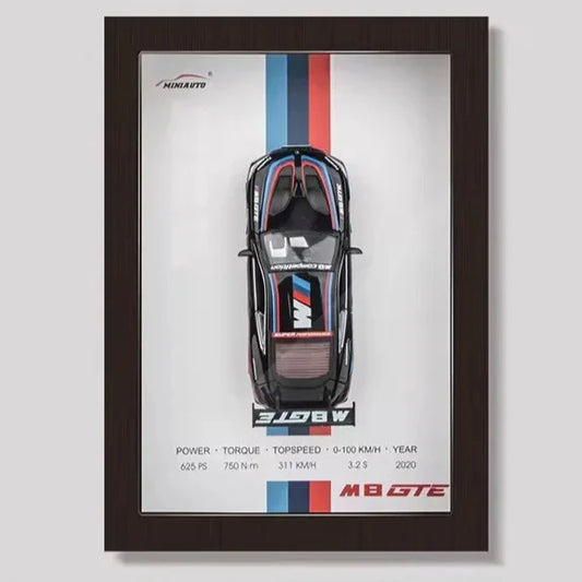 3D Car Model Design | SpeedLine Framed Wall Art
