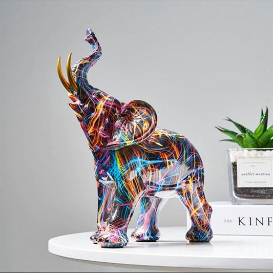 Abstract Figurine | Contemporary Colorful Decor