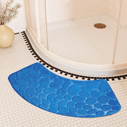 AquaCurve Bath Mat | Non-Slip Ergonomic Design