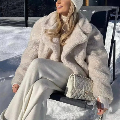 Nola | Women’s Minimalist Cropped Silhouette Boxy Jacket