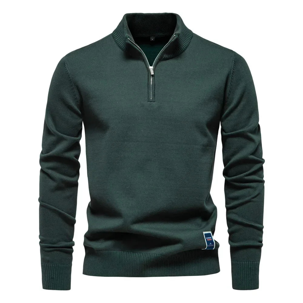 Miles | Men’s Quarter-Zip Knit Sweater