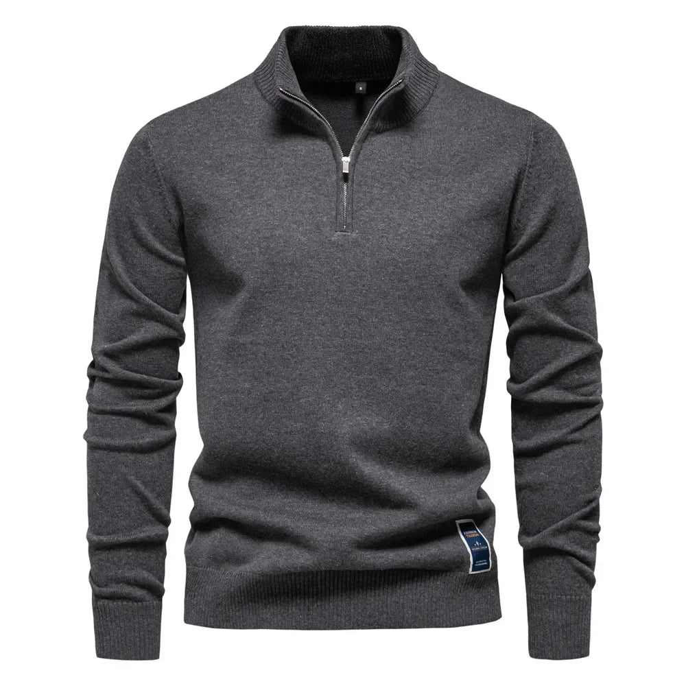 Miles | Men’s Quarter-Zip Knit Sweater