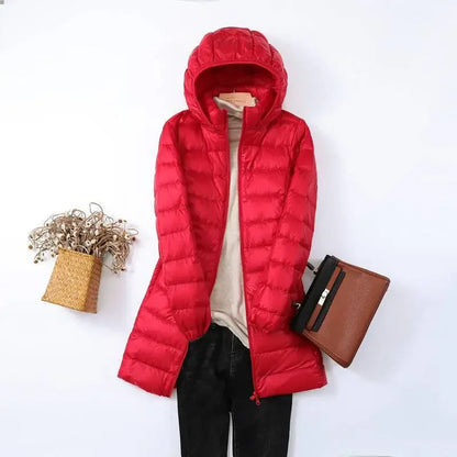 Ruby | Women’s Packable Puffer Coat with Quilted Design