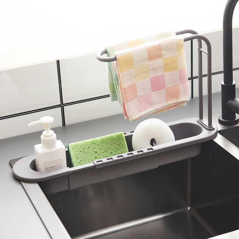 Sinkside Organizer | Removable Drip Tray