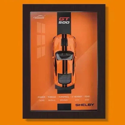 3D Car Model Design | SpeedLine Framed Wall Art