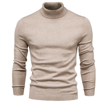 Damon | Men’s Slim Fit Ribbed Turtleneck Sweater