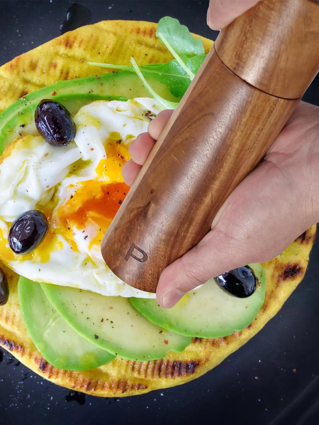 SpiceEdge | Contemporary Wooden Pepper & Salt Mill Duo