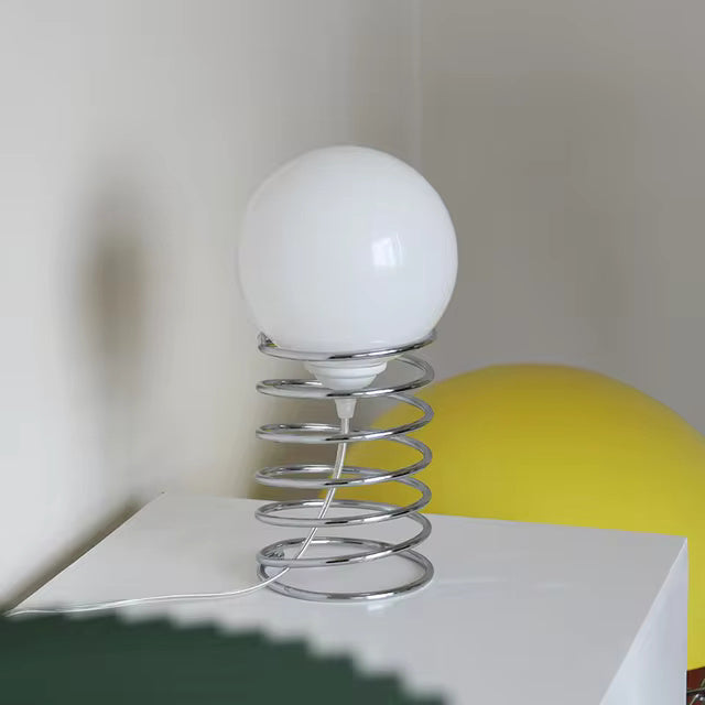 Sphere Lamp | Bauhaus Frosted Glass Table Accent