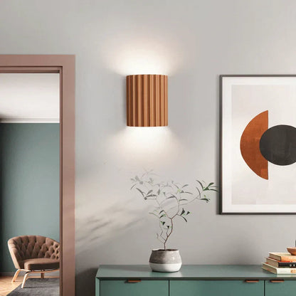 Modern Interior Style | StellarGlow Resin LED Wall Lamp