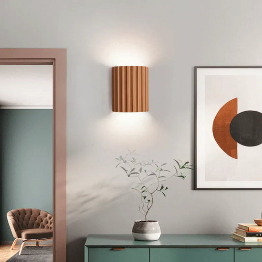 Modern Interior Style | StellarGlow Resin LED Wall Lamp