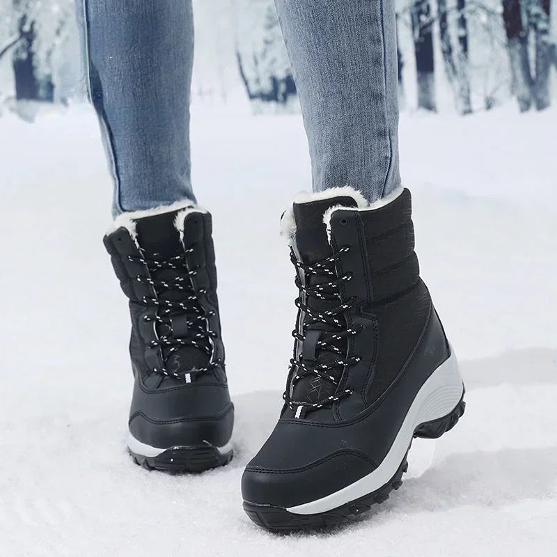 Maya | Women’s Water-Resistant Snow Boots with Platform Sole
